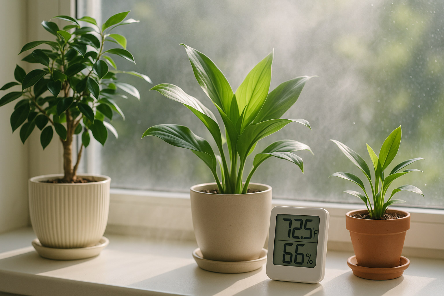 The Right Climate: Understanding Temperature & Humidity for Houseplants
